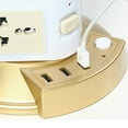thumbnail image 3 of LEEYNEER Power Strip Surge Protector-Power Strip Tower with 3 USB Ports&16  Socket Plugs   6.6 Feet Long Extension Cord- Charging Station Vertical Sock, 3 of 9