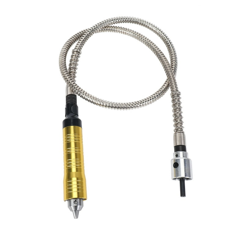 Rotary Grinder Tool Flexible Flex Shaft Fits + 0.3-6.5mm Handpiece for Style Electric Drill Rotary Tool Accessories, Other