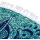thumbnail image 4 of Toalla De Playa Redonda Con Pompón - Mandala India - Esterilla De Yoga - Mantel, Bufanda, Playa, Ocio, Picnic (f). Afortunado Sencillez, 4 of 4