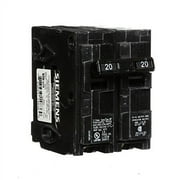 Siemens Q220 20 Amp Dual Pole Circuit Breaker