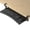 Black-25.6“, variant on Tray Under Desk Pull Out With C Clamp Mount Computer & Mouse 25.6 (30 Including Clamps) X 11.8 Inch Slide-out Platform Drawer For Typing Black Dsf1