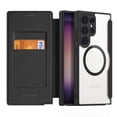 thumbnail image 2 of For Magsafe Case Samsung Galaxy S24 S23 Ultra Plus Shockproof Card Pocket Magnetic Wireless Charging Flip Leather Wallet Cover, 2 of 5