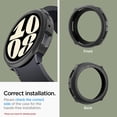 thumbnail image 2 of Funda Spigen Liquid Air para Galaxy Watch 6 de 40 mm, color negro mate, 2 of 8