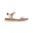 thumbnail image 2 of Sun + Stone Womens Mattie Cork Faux Leather Flats, 2 of 3