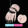 thumbnail image 3 of Fesfesfes Winter Ski Gloves Winter Warm Waterproof Snow Gloves Non-Slip Snowboard Gloves Screen Touchable Gloves For Men and Women, 3 of 8