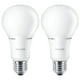 Philips Gradation Économe en Énergie 14W 2700K A21 Blanc 75W LED Ampoule (2 Pack) – image 1 sur 5
