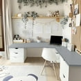 thumbnail image 6 of Kaboon 46x24 inch Universal Table Top, Grey, 6 of 6