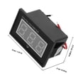 thumbnail image 2 of FONDOTIN Voltage Display Meter Tool with LED Digital Screen for Golf Cart Battery and Motorbike, 2 of 6