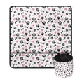 thumbnail image 2 of HELLHERO Sewing Machine Pad with Storage Cylinder Lightweight Premium Fabric to Keep Tidy for Family Mom Wife Ideal For Sewing Classes & Home Use, Dog paw, 2 of 5