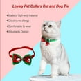 thumbnail image 2 of Methold Collar para mascotas, corbata para perro, pajarita ajustable para Festival, accesorios para mascotas trenzados de moda ornamentales, Type1 NO1, 2 of 6