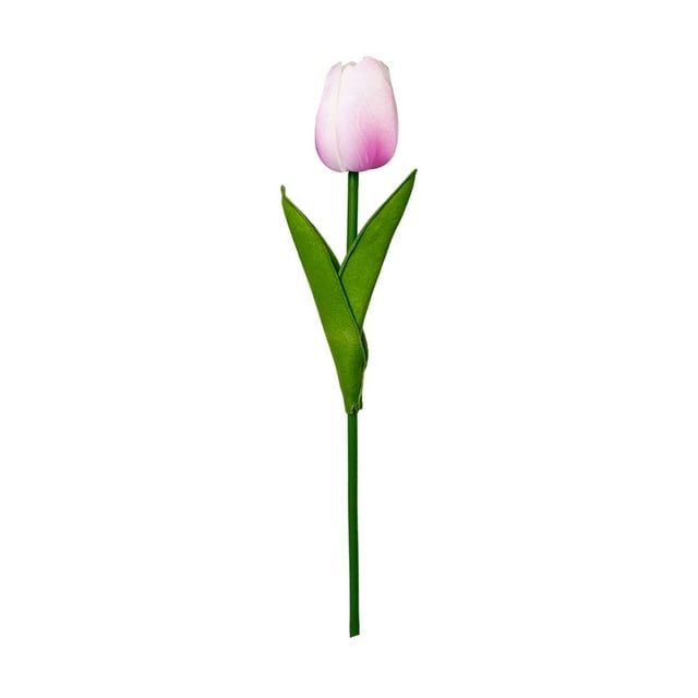 1 Pcs Fake Tulips Artificial Flowers,13.4 Inch Faux Tulips Flowers With Stems,Realistic Silk Flower For Home Kitchen Decor,Wedding Party Decor,Table Centerpieces,Valentine'S Day Gifts,(F,13.4 in)