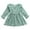 z251223-Green-D, variant on XEGLSBU Fall Dresses with Sleeves Knee Length Toddler Girls Long Sleeve Dresses Bowknot Hollow out Princess Dress Clothes Fall Dresses Purple Size 12-18 Months