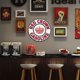 thumbnail image 4 of Cartel De Hojalata Retro De Metal Redondo De Gasolina, Arte De Pared, Hierro, Accesorios De Decoración Del Hogar Likrtyny Arte Deco, 4 of 9