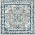 thumbnail image 6 of JONATHAN Y MODERN PERSIAN 8' Square Area Rug, Vintage Medallion - Light Gray/Blue, MDP106A-8SQ, 6 of 6