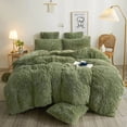 thumbnail image 2 of Juegos de Cama de Lujo de Terciopelo Cristal Ultra Suave(3 Piezas), 2 of 10