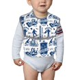 thumbnail image 6 of Hirioo Skiing Enthusiast for Baby Waterproof Pocket Bib Adjustable Closed for Babies Toddlers with Large Pocket 6-24Months, 6 of 8