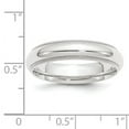 thumbnail image 3 of Platinum Solid Polished 5mm Comfort-Fit Milgrain Size 8 Wedding Band Ring Wedding Band for Women and Men, 3 of 3