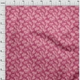 thumbnail image 3 of oneOone Rayon Pink Fabric Florals Craft Projects Decor Fabric Printed By The Yard 56 Inch Wide, 3 of 4