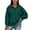 Z003-GN3, variant on Women Half Zip Oversized Sweatshirts Long Sleeve Solid Color Pullover Tops 2025 Trendy Fall Y2k Collared Outfits