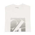thumbnail image 3 of Calvin Klein Men's Pixel Ombre Monogram Tshirt, Brilliant White,M - US, 3 of 4