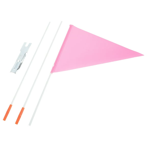 Flagpole Bikes Tail Children Cycling Warning Flags Portable Practical Bag Professional Safety