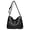 Black, variant on KXF Crossbody Bag for Women Lightweight Shoulder Bags Ladies Soft PU Leather Handbags