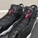 thumbnail image 4 of Ni - ke Air Jordan 6 Rings 323419-064 Sneaker Kids Boys Black GS Basketball Shoes EF91, 4 of 5