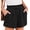 Black, variant on Asklazy Women’s Linen Shorts with Elastic Waist and Drawstring, Casual Summer Beach Shorts with Pockets,Mother's Day ,Black，(S-2XL)