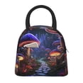 thumbnail image 1 of Balery Jungle Path Glowing Mushrooms Bolsa de Almuerzo para Mujeres, Caja de Almuerzo, Bolsa de Almuerzo Pequeña Impermeable, Tote de Almuerzo Reutilizable con Gran Capacidad, 1 of 6