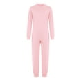 thumbnail image 3 of inlzdz Special Needs Adaptive Clothing for Children Cotton Long Sleeve Anti-strip Jumpsuit Onesie Orange Pink 8, 3 of 7