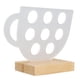 thumbnail image 3 of Soporte Para Cápsulas De 8 Agujeros, Soporte De Exhibición De Cápsulas De Café De Estabilidad Acrílico Resistente Al Desgaste Ligero Para El Hogar Para La Tienda De Postres ANGGREK Acrylic Capsule Coffee Holder, 3 of 8