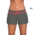 thumbnail image 4 of Greeniant Traje de baño Ajustable Buena elasticidad Piernas de pantalón ensanchadas Pantalones cortos Traje de baño transpirable Diferentes tamaños Deportes acuáticos gary rojo XXL Greeniant OD020167-41B, 4 of 6