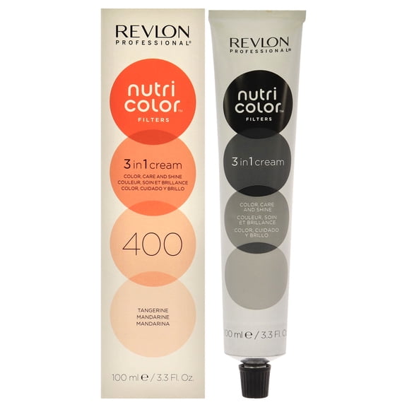 Revlon Nutri Color Cream - 400 Tangerine , 3.4 oz Hair Color