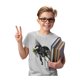thumbnail image 4 of Playera Fan Army Batman Talla 8 team up manga corta gris, 4 of 4