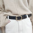 thumbnail image 6 of Belt Women's Head Layer Pure Cowhide Premium Versatile Casual Jeans Belt Stylish Simple Pin Buckle Belt Women, 6 of 6