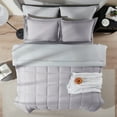 thumbnail image 3 of Nestl Queen Size Comforter Set 9 Piece Reversible Comforter Set Queen Bed in a Bag Queen All Season, Queen Bed In A Bag With 2 Memory Foam Pillows&nbsp;, 3 of 7