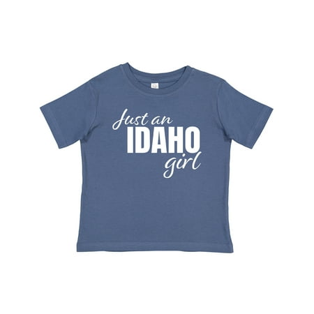 

Inktastic Just an Idaho Girl Born and Raised Gift Baby Girl T-Shirt