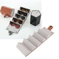 thumbnail image 4 of Sunglasses Organizer Case, Travel Glasses Case PU Leather Multiple Slots  For Glasses Brown, 4 of 8