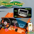 thumbnail image 5 of Joyracer Shelby GT350 Ride ons, 4WD 24 Volt Ride on Toys for Kids, 2 Seats Electric Car with Remote Control, Ride on Cars, Toy Gift with LED Lights, Music, Horn, Bluetooth, USB, Orange, 5 of 13