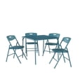thumbnail image 1 of Cosco 5 Piece Folding Table And Chair Set Black, 1 of 2