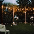 thumbnail image 4 of Solar String Lights Outdoor Waterproof Patio LED Lights with 20 Shatterproof Bulbs,Hanging Lights Solar Powered for Backyard Garden Porch Yard Decor, 4 of 9