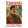 thumbnail image 4 of Parks and Recreation - Ron Swanson Fishing Wall Poster with Push Pins, 14.725" x 22.375", 4 of 6