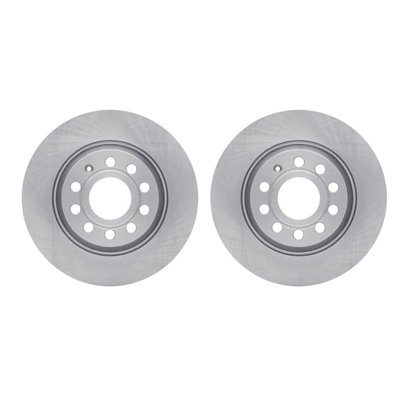 Dynamic Friction Company Rear Brake Rotors 6002-74047