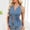Light Blue, variant on TIMIFIS Womens Denim Halter Top Summer Backless Tank Sleeveless Shirts Spring Casual Fashion Solid Color Going Out Loungewear Lightweight Comfy Soft Fashion Top