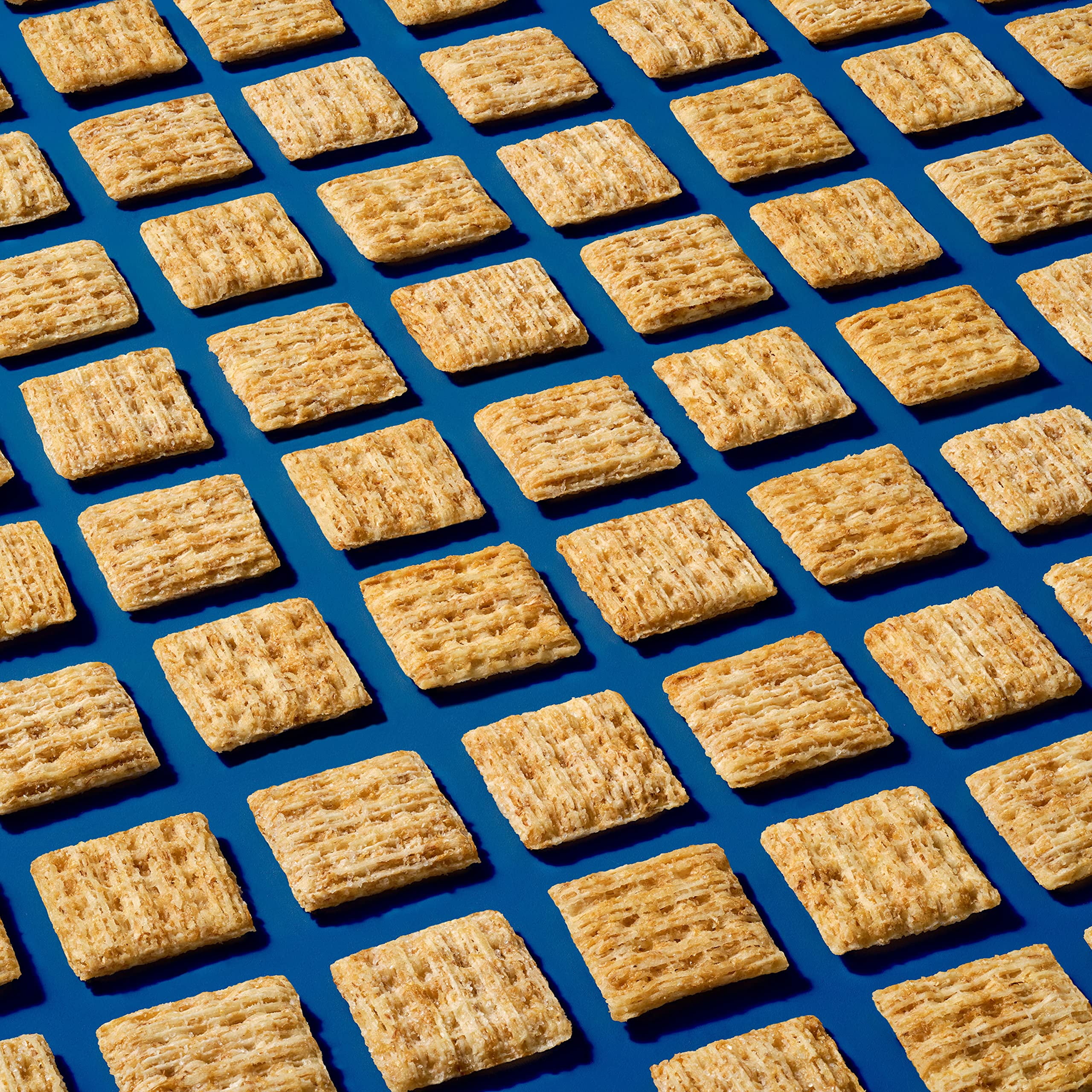 Triscuit Minis Original Whole Grain Wheat Crackers, Vegan Crackers, 6 - 8 oz Boxes