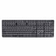 thumbnail image 1 of 132 teclas Teclado mecánico Teclas CBSA Altura Transparente Ergonómico DIY Teclas transparentes Letras blancas y negras, 1 of 8