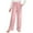 Pink, variant on newwalpole Kids Oversized Pants for Girls Long Fall Plaid Pants Soft Full Length Bottoms with Pocket Loose Fit Straight Leg Blue for Size 10-11 Years