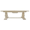 thumbnail image 2 of Benedict Extendable Dining Set with 10 Solid Wood Chairs in Ivory Boucle Fabric, 2 of 15