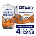 thumbnail image 2 of Cutwater Vodka Pumpkin Spice White Russian 4 pack of 12 fl oz Cans, 13% ABV, 2 of 7