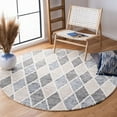 thumbnail image 2 of SAFAVIEH Precious Cearra Geometric Diamonds Area Rug, Blue/Beige, 4' x 6', 2 of 10
